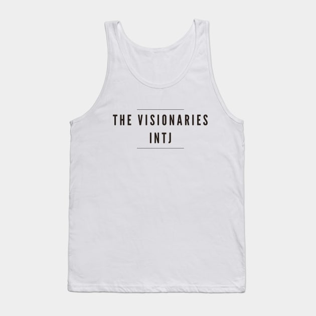 INTJ The Visionaries Tank Top by coloringiship